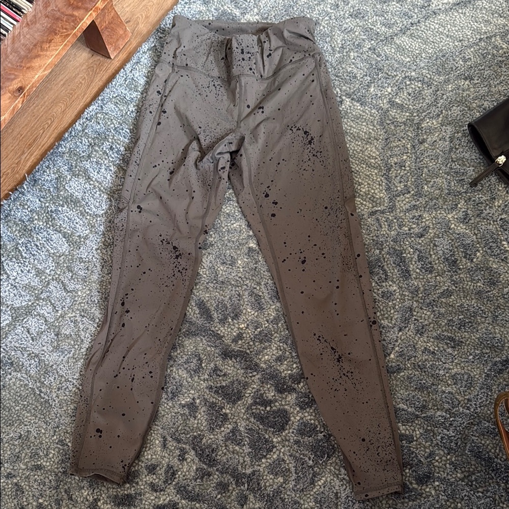 Vuori Black Splatter Leggings